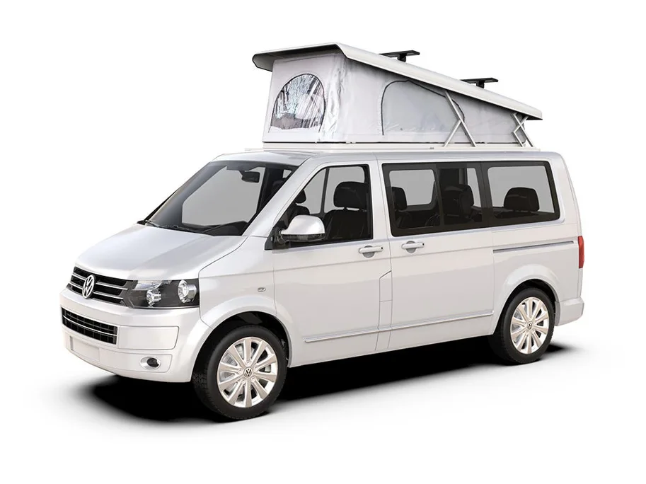 Volkswagen T5 / T6 Kombi (2003 - Heute) mit SCA Pop Top Schlafdach Querträger Kit | Front Runner