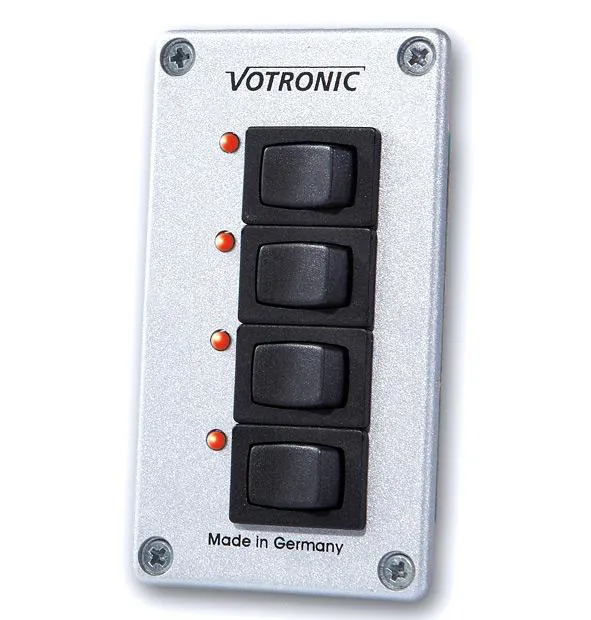 Votronic Schalterpanel mit 4 Schaltern