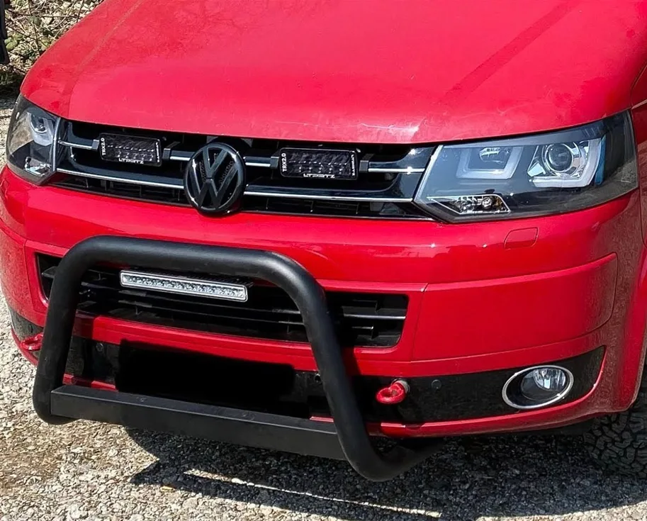 Kühlergrill-Halter für Zusatzscheinwerfer für VW Bus T5 Facelift