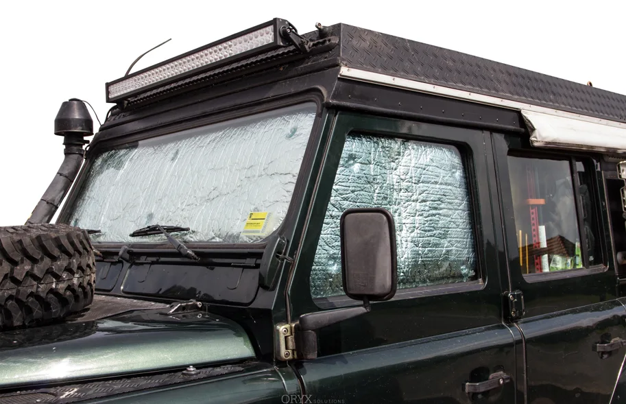 Thermomatten für Land Rover Defender Fahrerhaus 3-tlg.