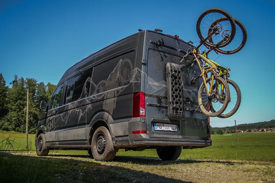 PUSHrack Fahrradträger vertikal für ein Rad