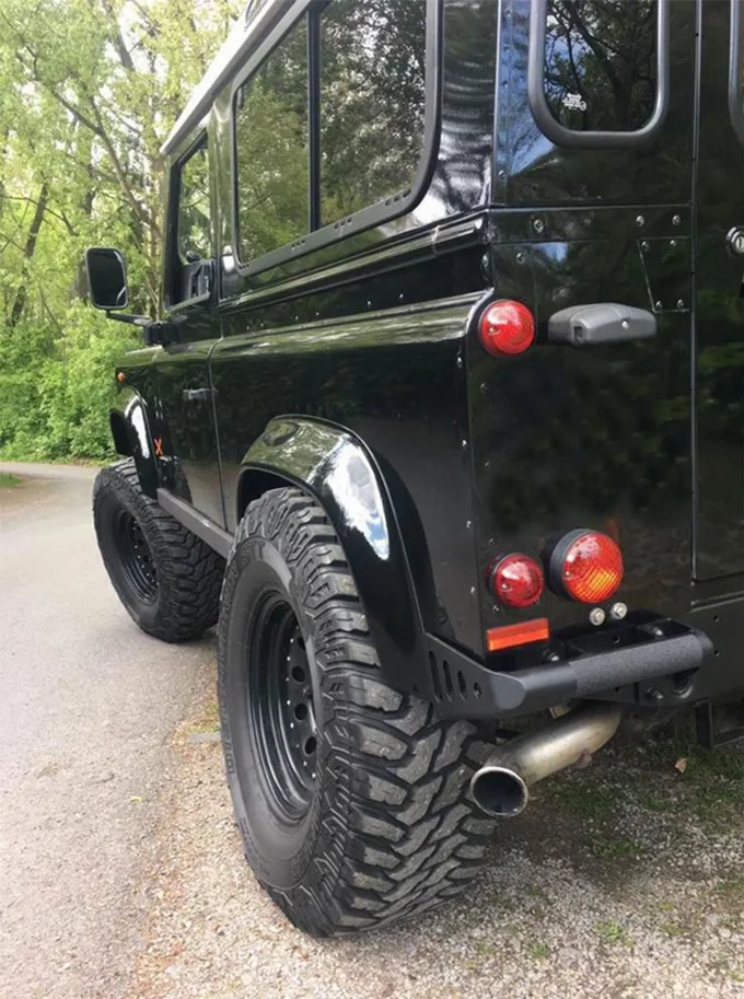 Bumperettes / Schutzecken für LAND ROVER Defender 90 inkl. Teilegutachten