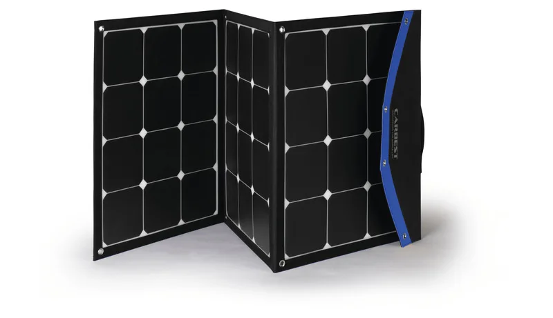 Faltbares 120 Watt Solarpanel mit Regler