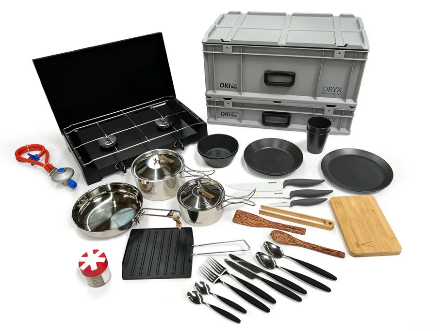 OKI Box Two – Outdoor Kitchen für 2 Personen