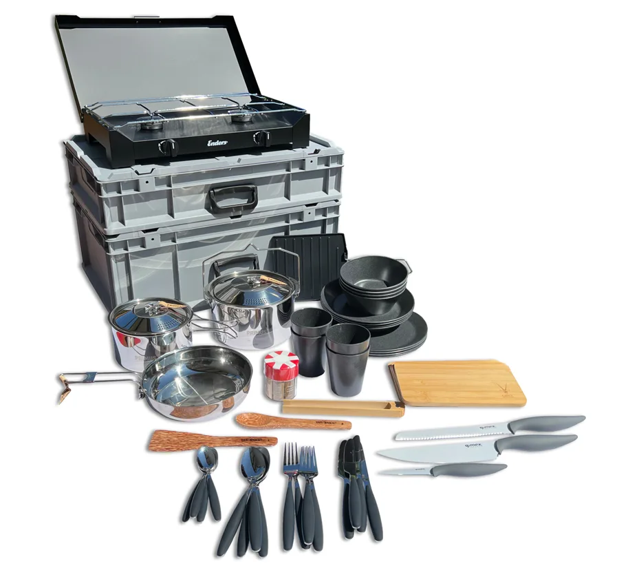 OKI Box Four – Outdoor Kitchen für 4 Personen