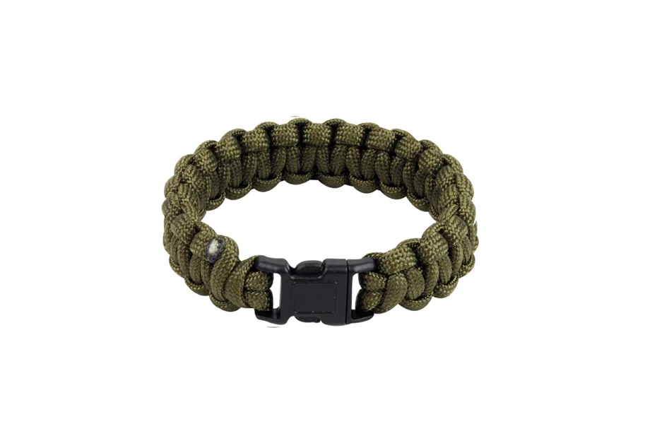 Highlander - Paracord Bracelet Qr Buckle Olive