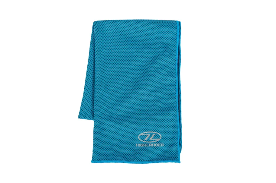 Highlander - Cool Tech Towel Blue