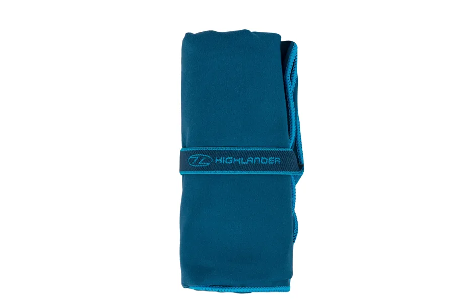 Highlander - Large Fibresoft Towel - Navy