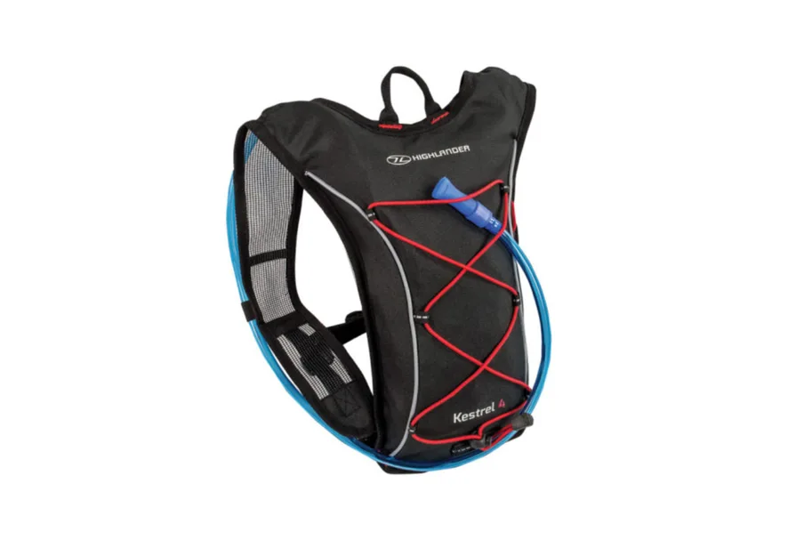 Highlander - Kestrel 4 Hydration Pack - Bk/Rd