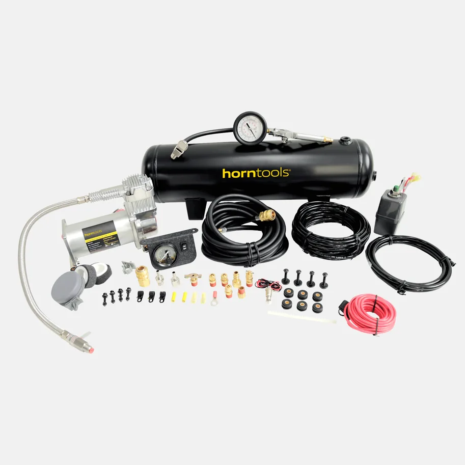 horntools Kompressor Tierra 9.5L mit Tank 10 Bar 150PSI 12 Volt