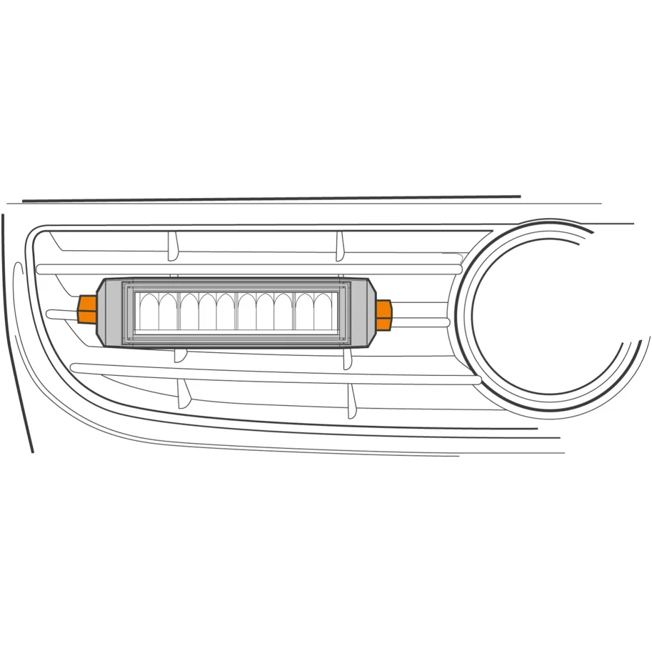 LTPRTZ VW T5.1 Transporter Kühlergrill-Integrationskit Standard