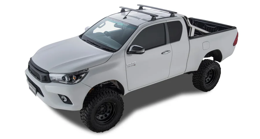 Rhino Rack Vortex Querträger (2) 1260 mm, Hilux x cab 07/16->, Schienen u.RLT600