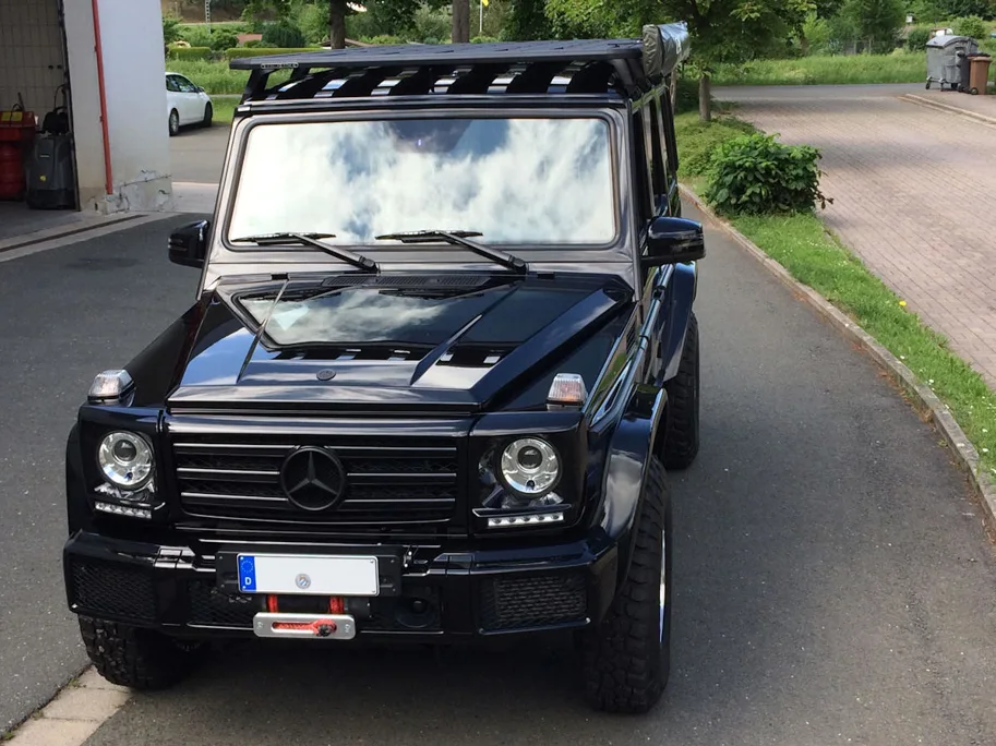 Rhino Rack Pioneer Plattform 2528 x 1586 mm für Mercedes G, inkl. 4 Fusssätze