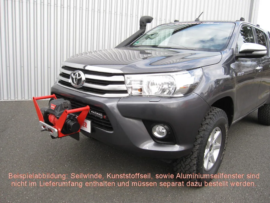 Hidden Multi-Mount toyota Hilux Revo ab 16, inkl. Seilwindenträger