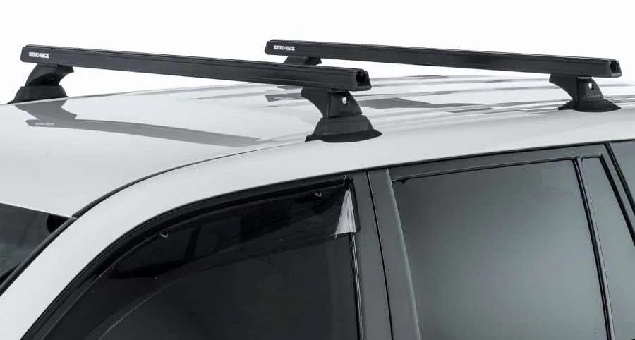 Rhino Rack RCH, HD Querträger 1375 mm (2) Land Cruiser 100, schwarz, vo/hi