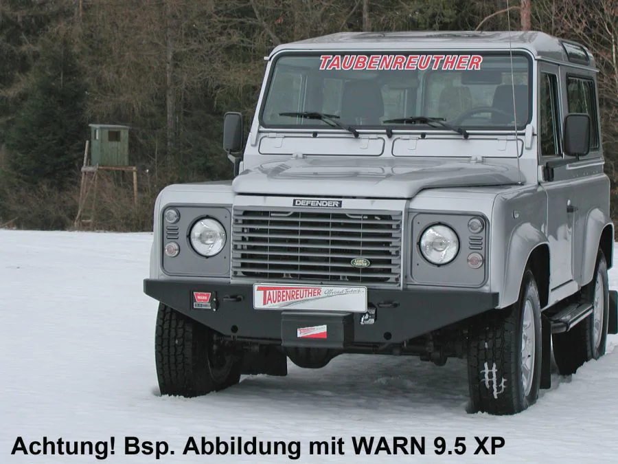 Seilwinden Set Rover Defender neue Ausführung mit WARN M8000