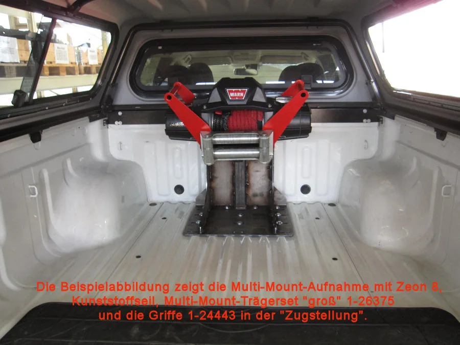 Multi-Mount-Aufnahme Set für Ladefläche