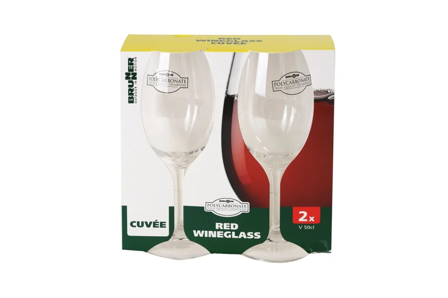 Brunner - Set Red Wineglass Cuvss©e