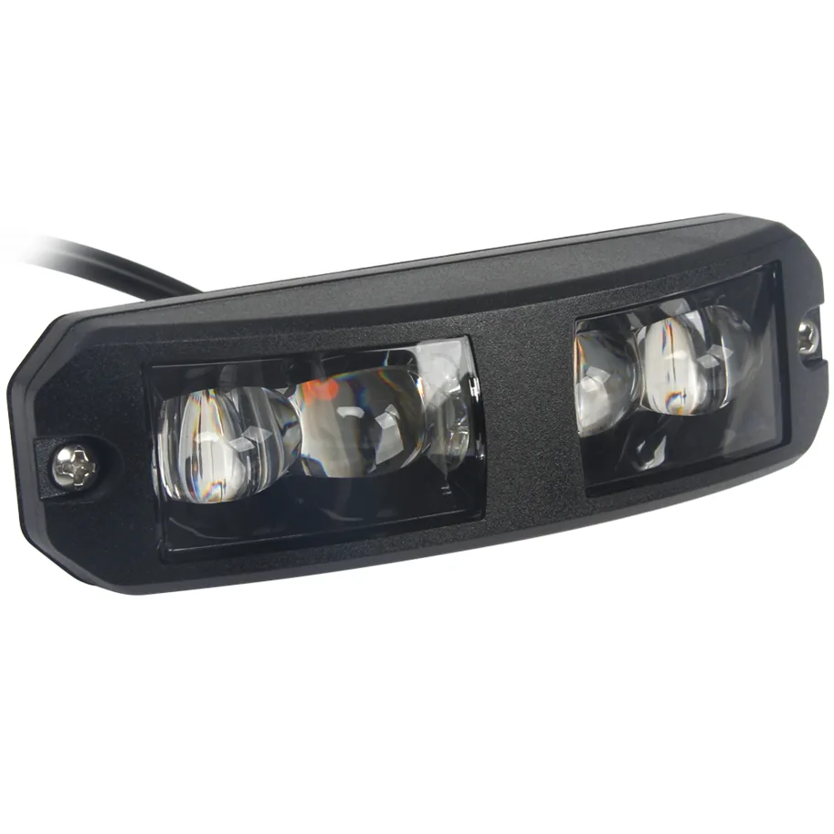 Strands Lighting - Lighthead 180° degrees amber LED.12-24V DC. 12W. ECE R65 / 850197HP-A