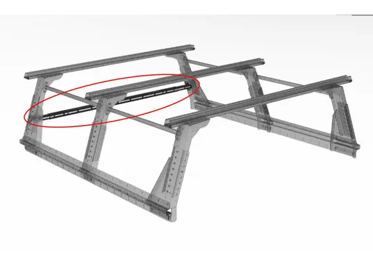 Muli-Rack Schutzverstrebung & Träger für Schutzblech 55-01-0160