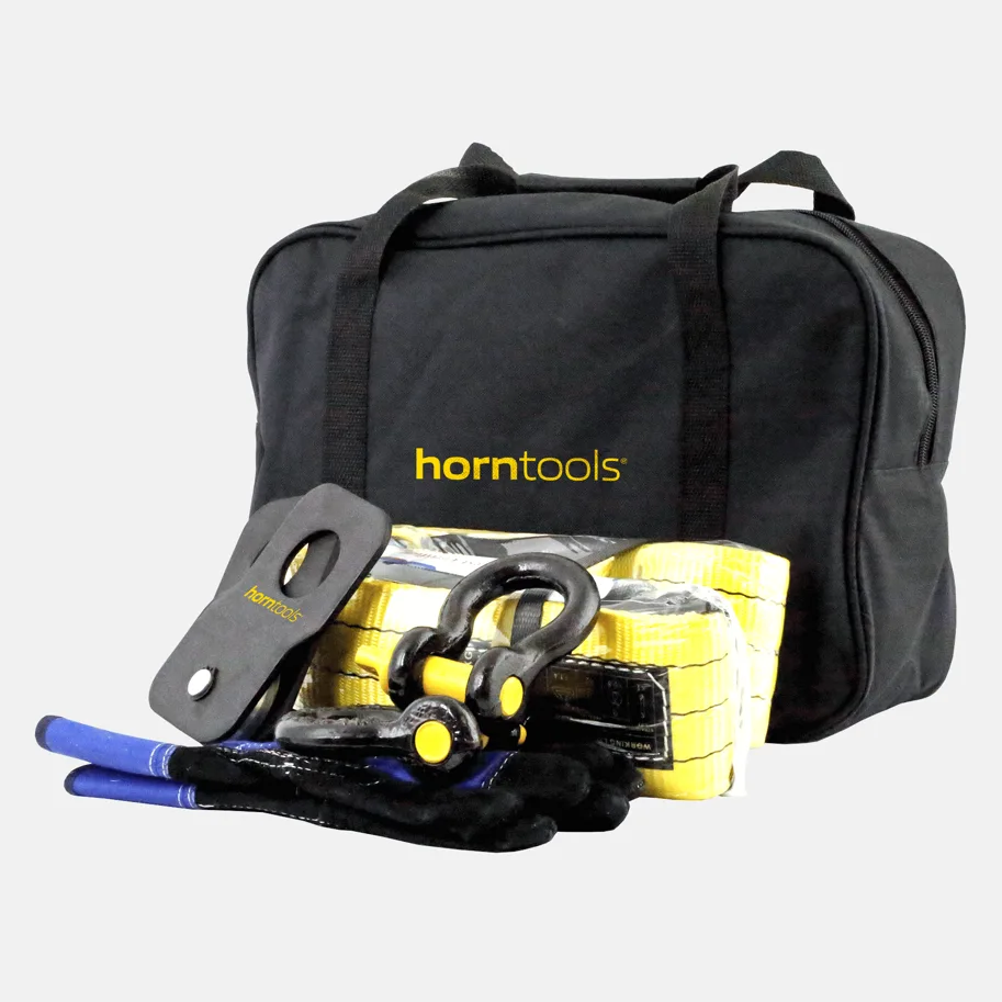 horntools Recovery Kit inkl. Zubehör mit Umlenkrolle bis 4 to