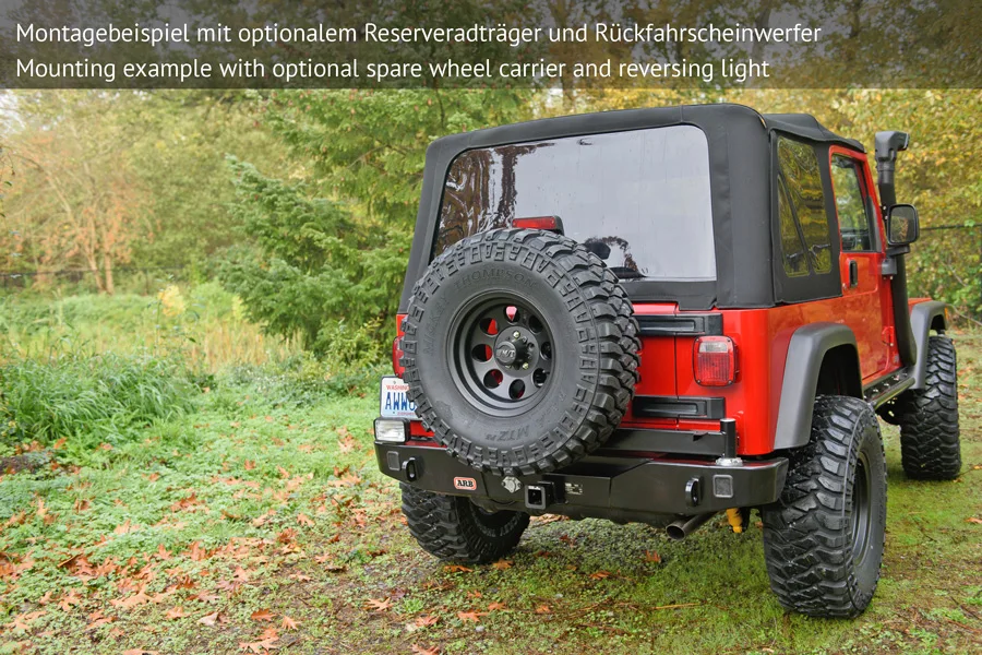 ARB Heckstossstange Jeep Wrangler YJ / TJ