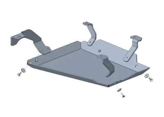 Unterfahrschutz Dacia Duster Diesel & Benziner 09/2020 - 23, Tank