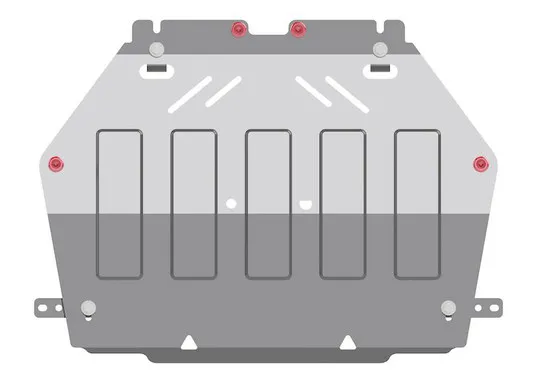 Unterfahrschutz (UFS) Mitsubishi Outlander 08/12-. Motor + Getr.. 4 mm Alu Gepr.