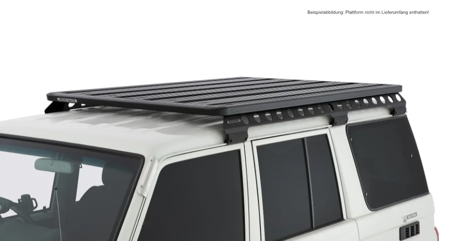 Rhino Rack ''Backbone'' Montagekit Toyota Land Cruiser 76 Regenrinne