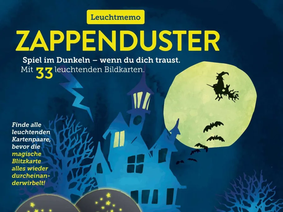 Campingspiele Leuchtmemo Zappenduster