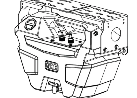 ARB Fixed Bracket für Frontier Wash Station