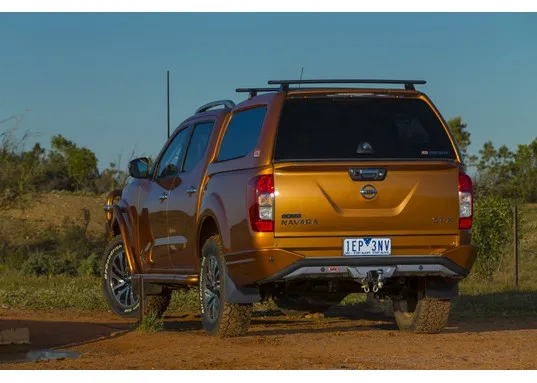 ARB Summit Heckstossstange Nissan Navara NP300 ab `15, mit Einparksensoren