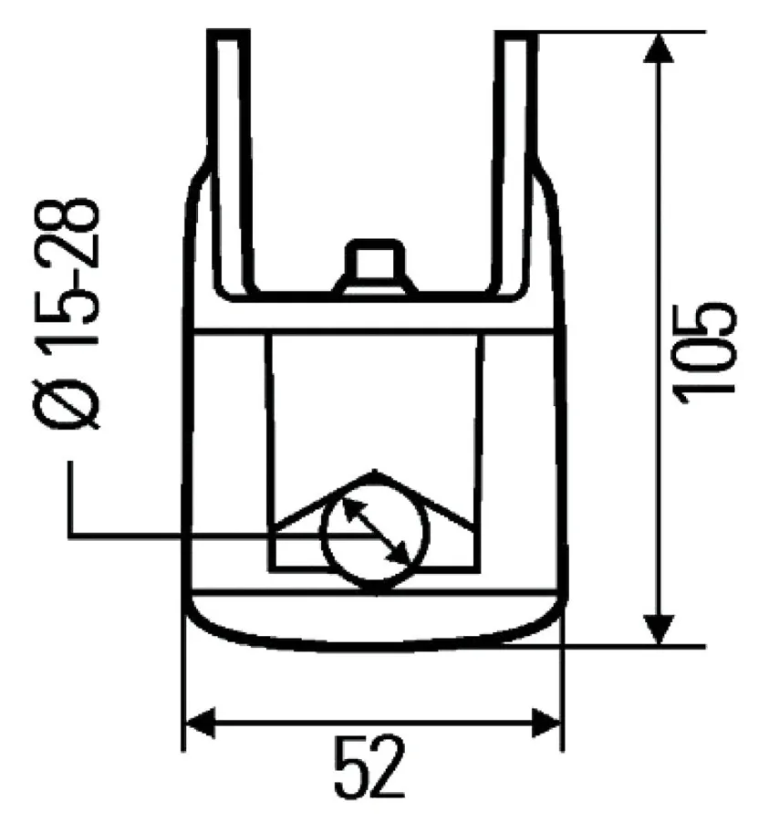 Hella - Universalhalter für Rohrbefestigung