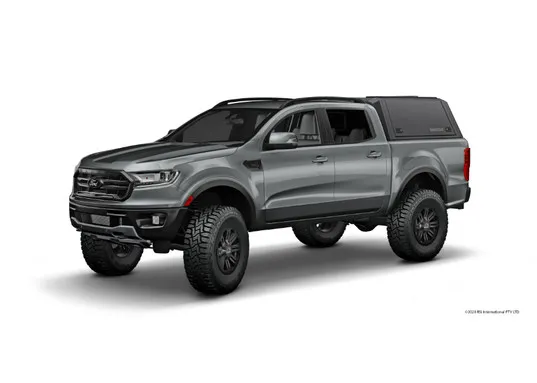 RSI EVO Adventure Ford Ranger `12 - `23, Doppelkabine, mattschwarz