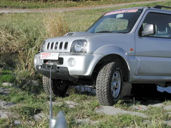 Windenanbausatz Suzuki Jimny Benziner, ohne Seilwinde