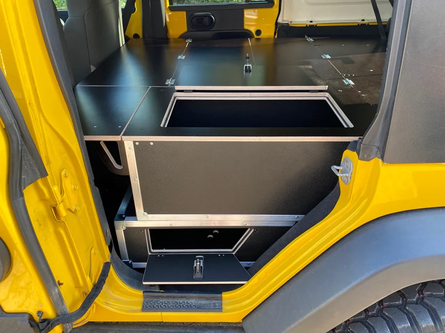 Box-AUFSatz links, passend für Jeep Wrangler JK + JL