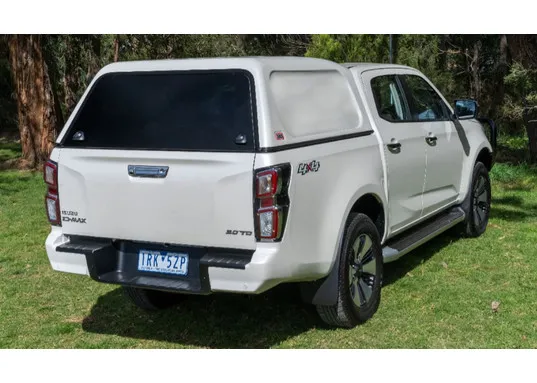 Basic Hardtop für Isuzu D-Max DC `21-> flach, glatt, seitlich geschlossen