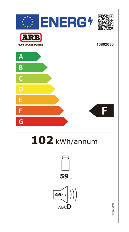 ARB ZERO Single Zone Kühlbox 60l 12-V/24-V/220-V