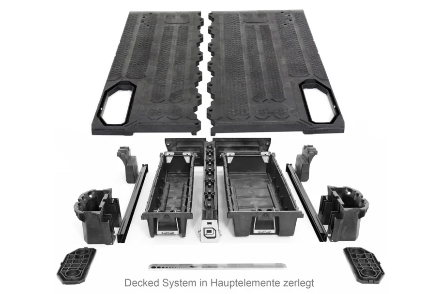 DECKED Schubladen für Ford Ranger Raptor ab 11/2022, Dual Cab