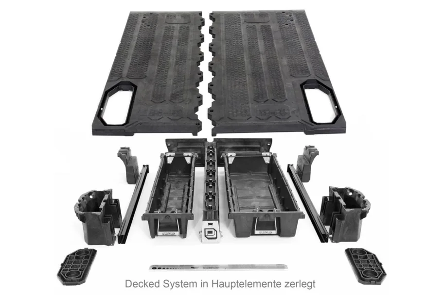 DECKED Schubladen für Isuzu D-Max ab ab Bj. 20, Extra/Space Cab