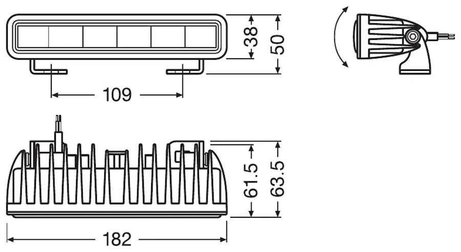 Scheinwerfer-Set Isuzu D-Max `17-12/20 inkl. 2 Stk. Osram S x 180-SP (REF.NO.10)