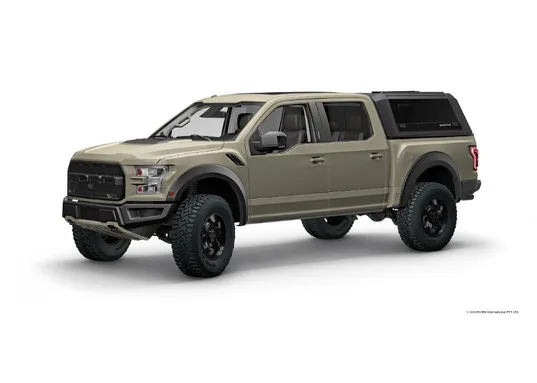 RSI EVO Sport Ford F-150 `15 bis `20 short bed, Doppelkabine, mattschwarz