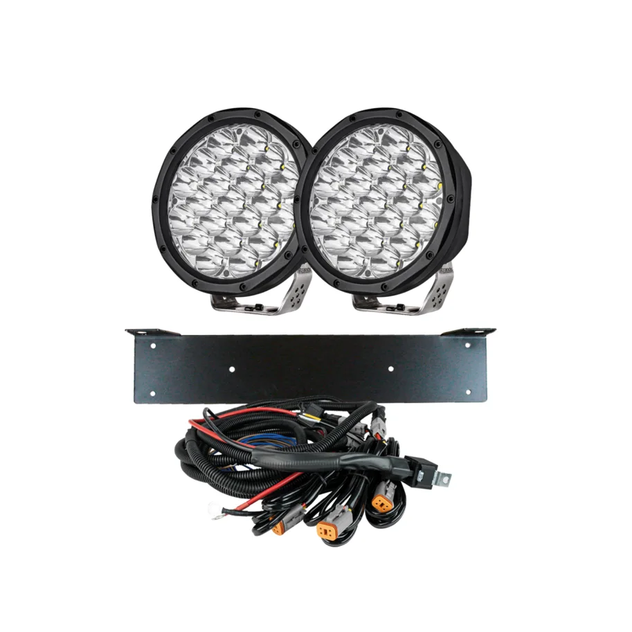 Strands Lighting - Komplettes Kit 2x HUDSON 7? DRIVING LIGHTS LED / 270908-KIT2