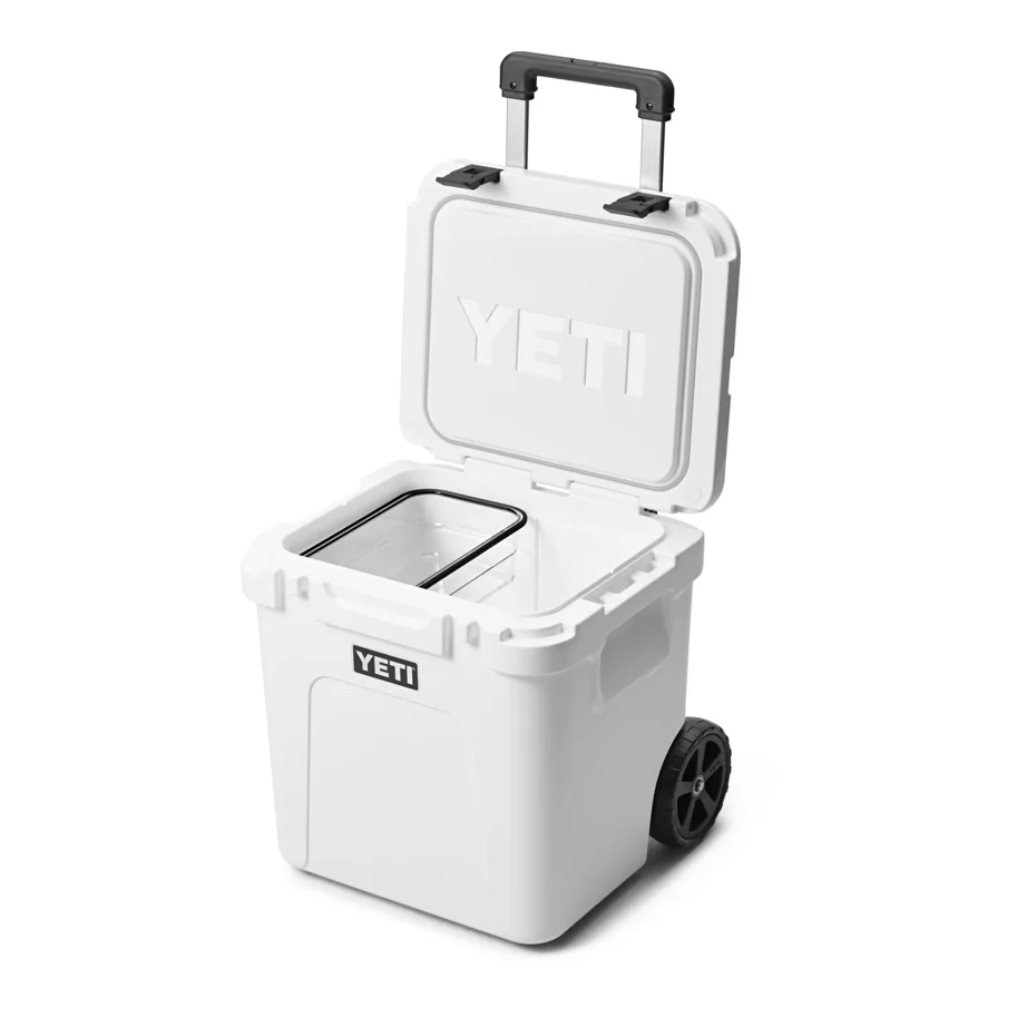 YETI Roadie 48 Wheeled Cooler-White --> 42 Dosen Bier!