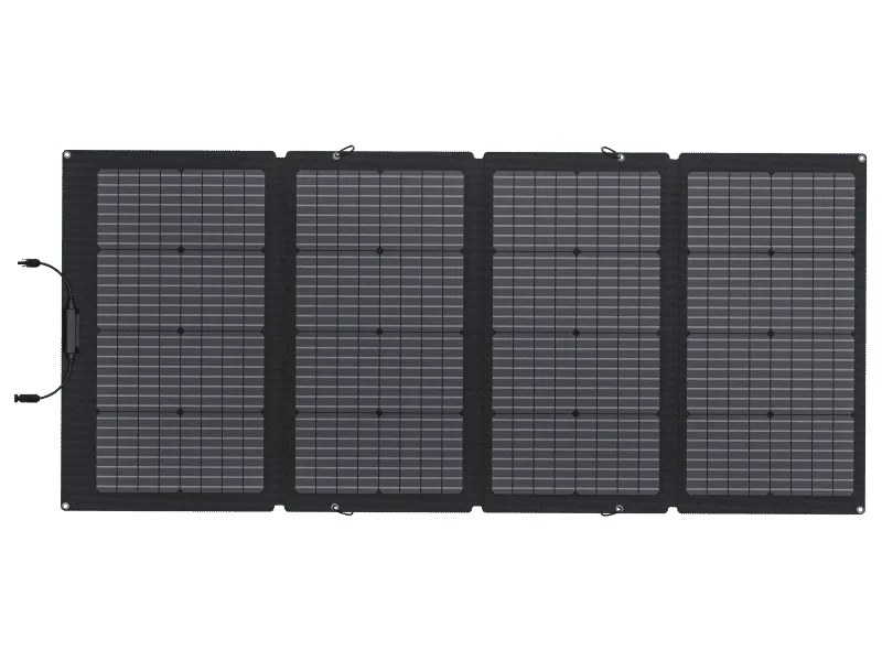 Solar-Energie Panel bifazial, faltbar 220 W