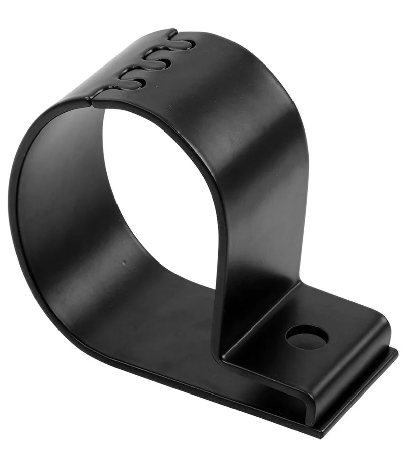 Scheinwerferhalter oval ø89 mm schwarz