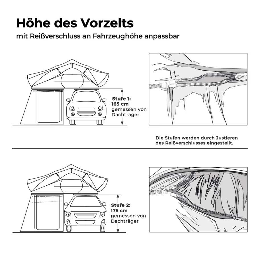 VICKYWOOD Niedrig hoch BIG WILLOW 160 ECO-1.80 m goldbraun