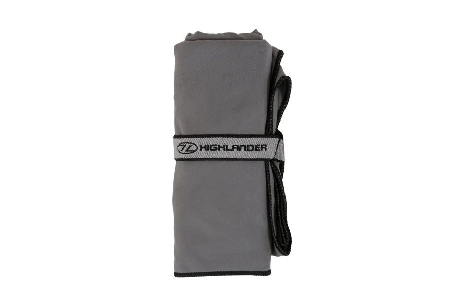 Highlander - Medium Fibresoft Towel - Charcoal