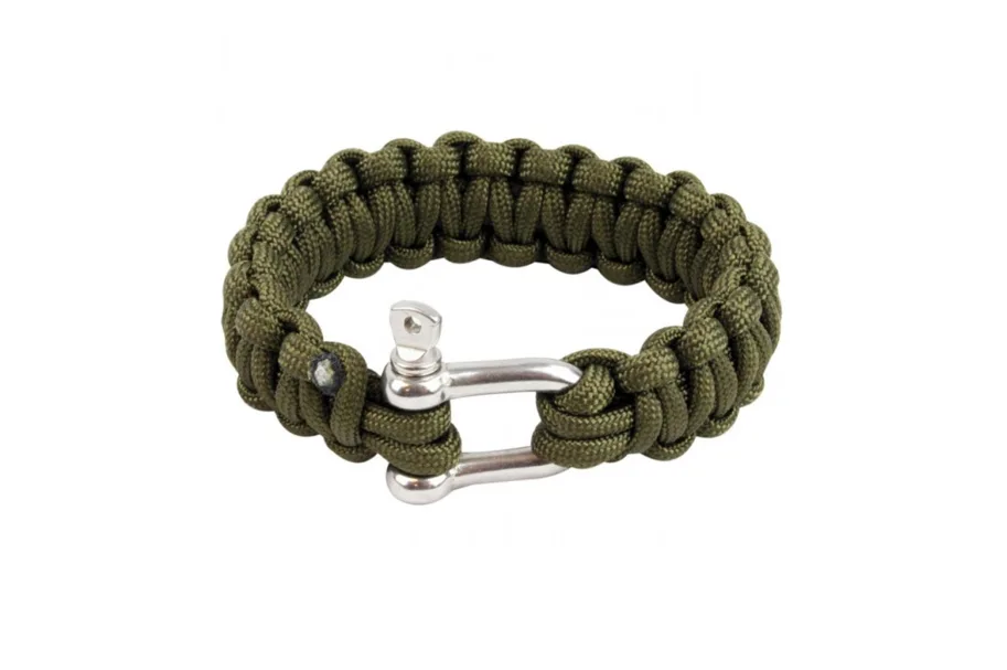 Highlander - Paracord Bracelet D Ring Olive