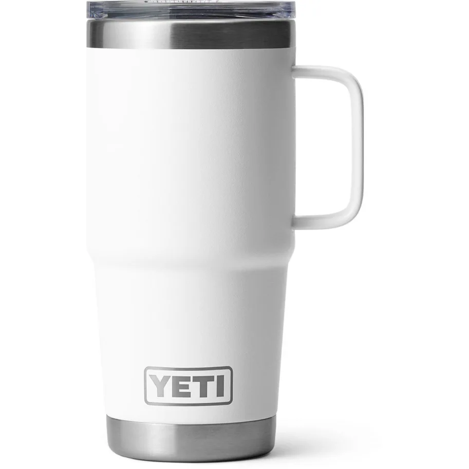 YETI Rambler 20 Oz (591ml) Travel Mug - White